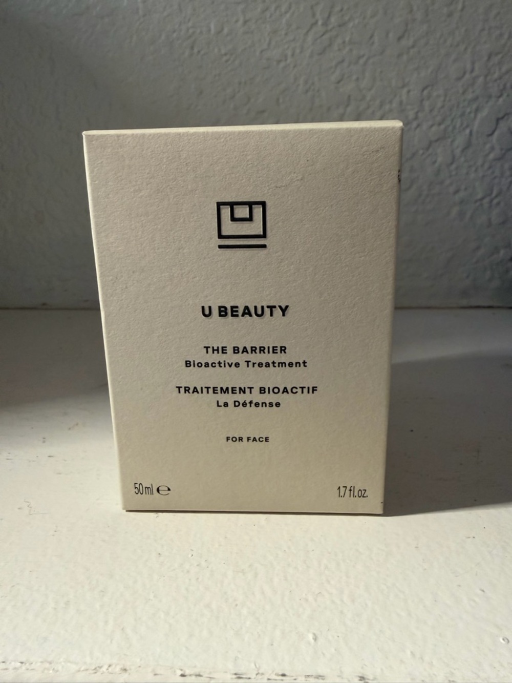 U Beauty The Barrier Bioactive Treatment - Cream White Box